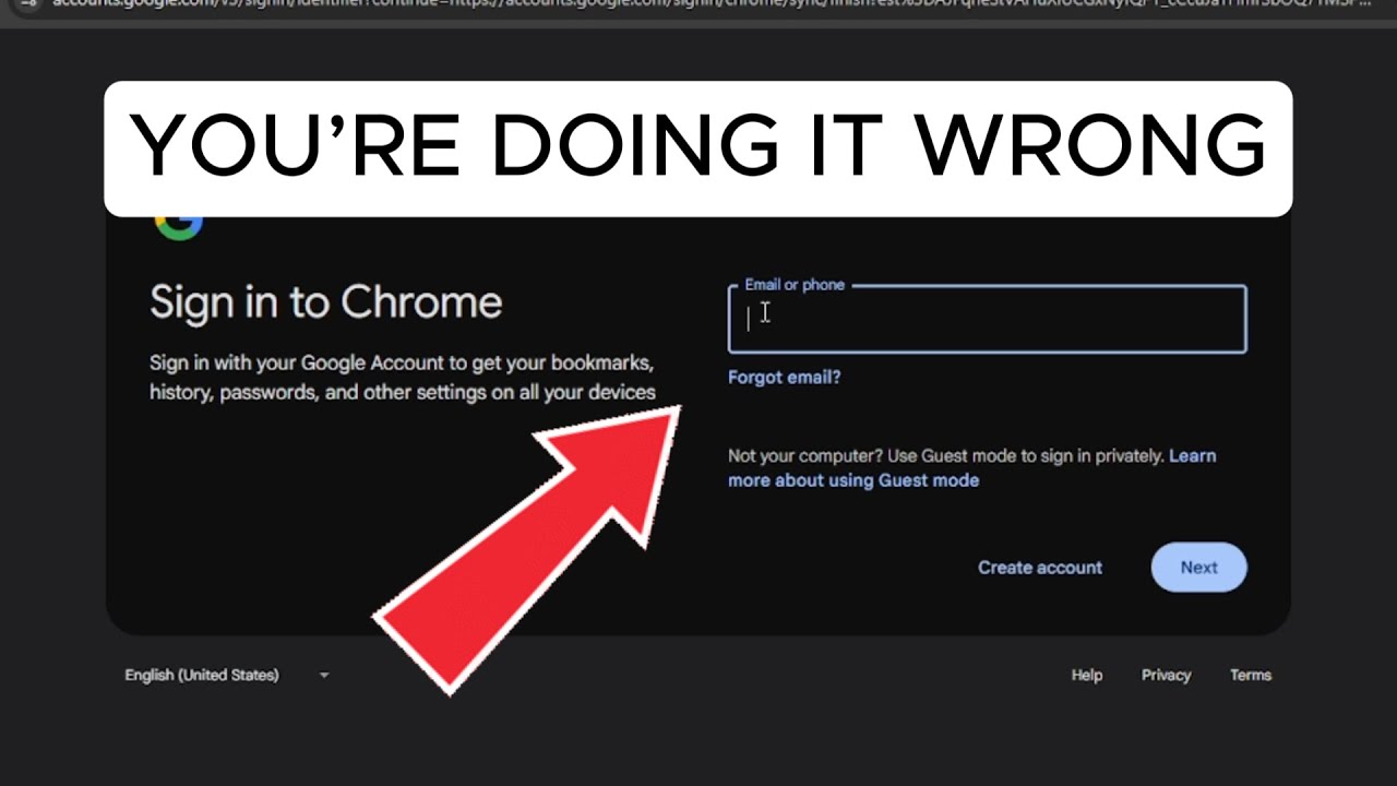 How to Login to Google Chrome on Windows (The Right Way) - YouTube