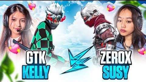 ZEROX & HIS GF vs  @kellyyygaming  & GTK111 😈🌍 BEST REVENGE 😰