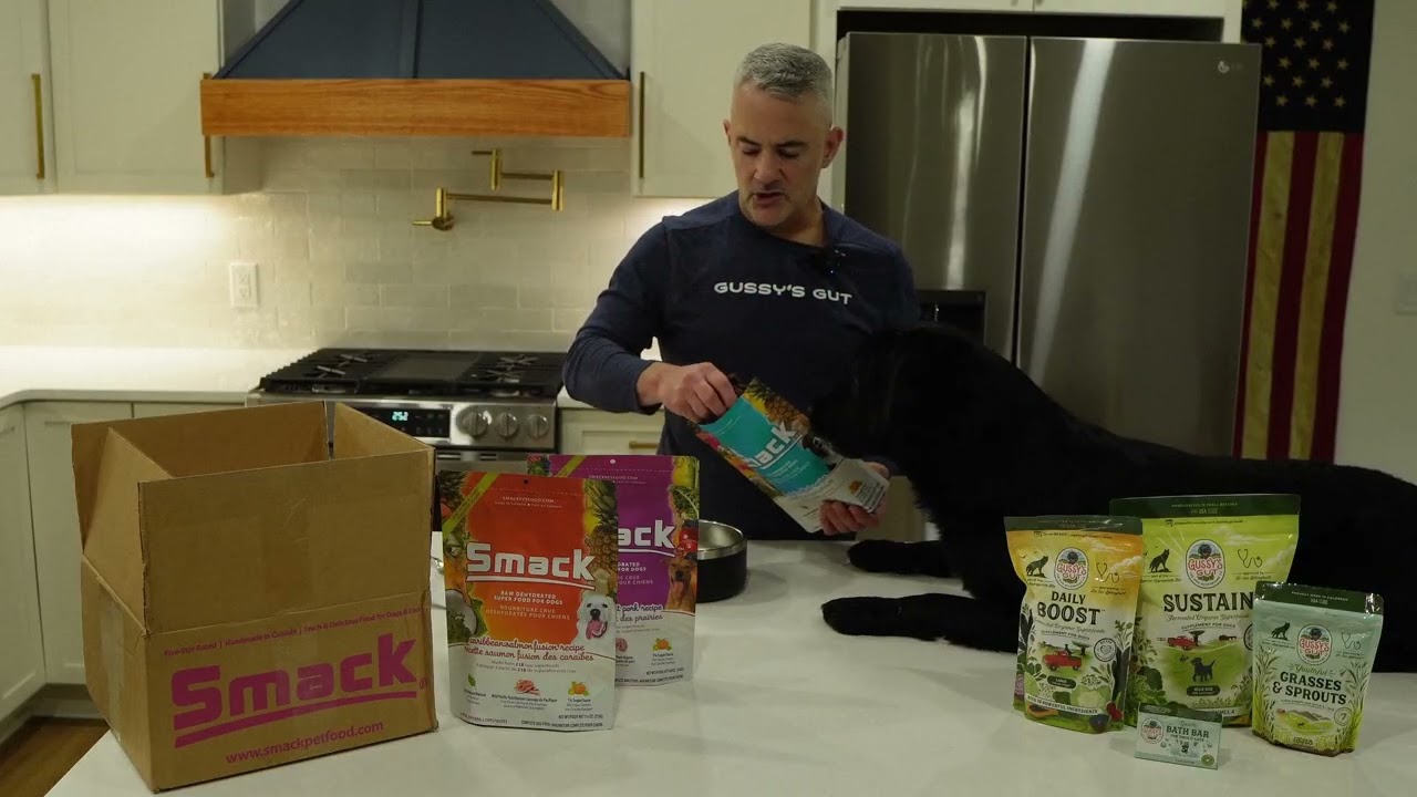 Smack Pet Food's Rockfish, Pork & Salmon Recipes - Dehydrated Raw Done Right! (Gus-Approved!)