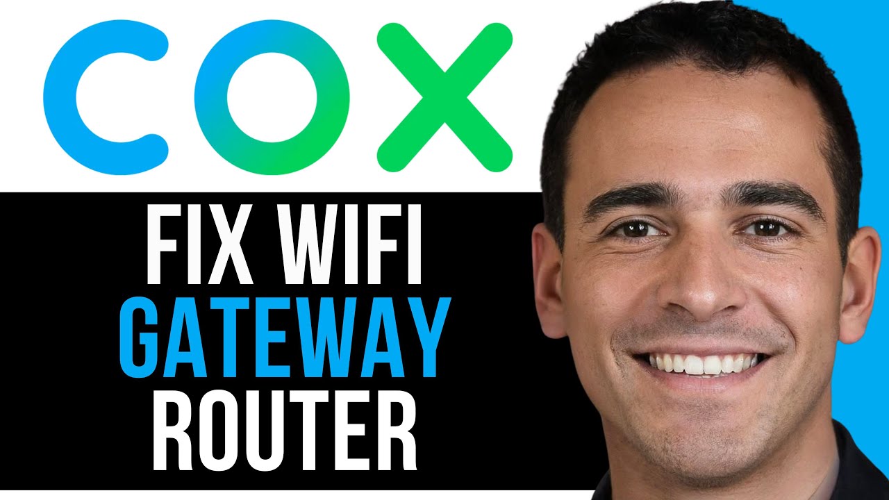 How To Fix Cox WiFi Gateway Router Blinking Solid White Light | Simple ...
