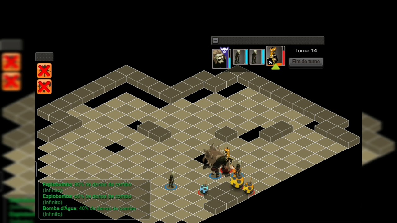 Roublard solo Goulden Palace [Dofus Touch]