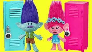 The Trolls Band Together Movie DIY Custom Back to School Locker Organization with Poppy and Branch