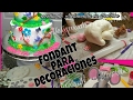 COMO HACER FONDANT ESPECIAL PARA DECORACIÓNES, BIEN EXPLICADO PARA PRINCIPIANTES.