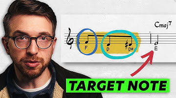 enclosures vs. approach notes for jazz improvisation