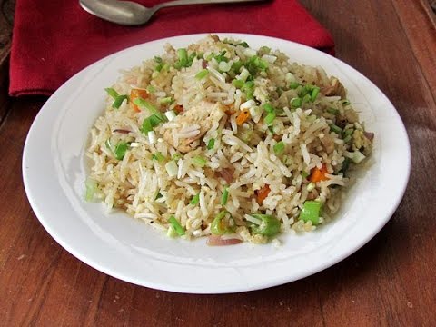 Chicken Fried Rice Recipe - Restaurant Style | Nisa Homey