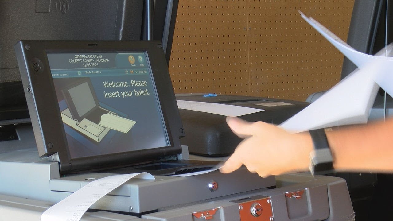 Judging Machine Local Probate Judge publicly tests voting machines ahead of election ...