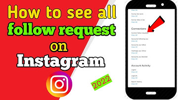 How to See Sent Request On Instagram| And How To Cancel Instagram Sent Request (2022)
