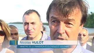 ETV NEWS - Nicolas Hulot à Petit-Bourg