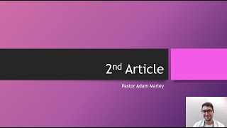2nd Article of the Apostles Creed (Luther's Small Catechism)