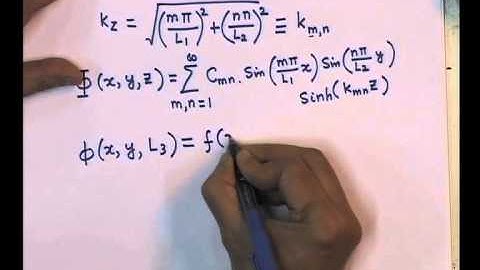 Mod-02 Lec-14 Solutions of Laplace Equation