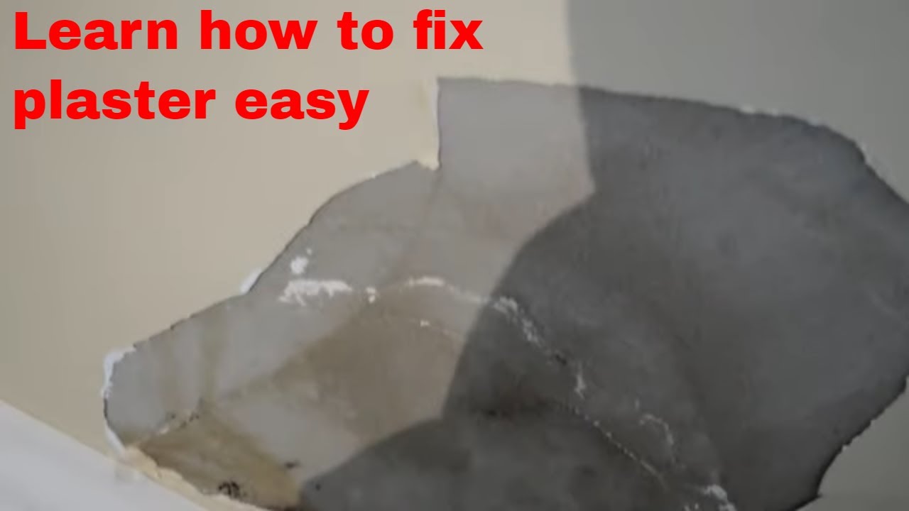 How To Repair Cracked Plaster Ceilings