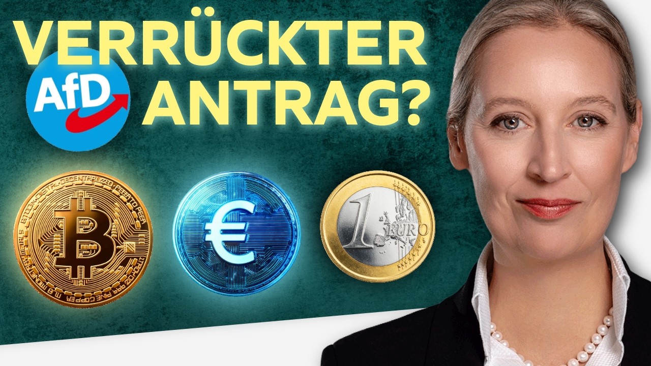 AfD setzt auf BITCOIN und BARGELD (darum ist das KEIN Unsinn)