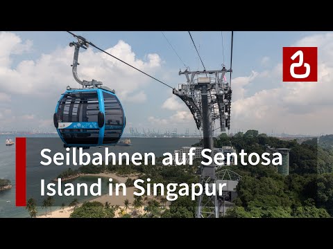 Seilbahnen Sentosa Island - Singapur