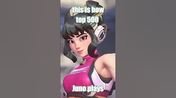 How a "top 500" Juno plays #overwatch2