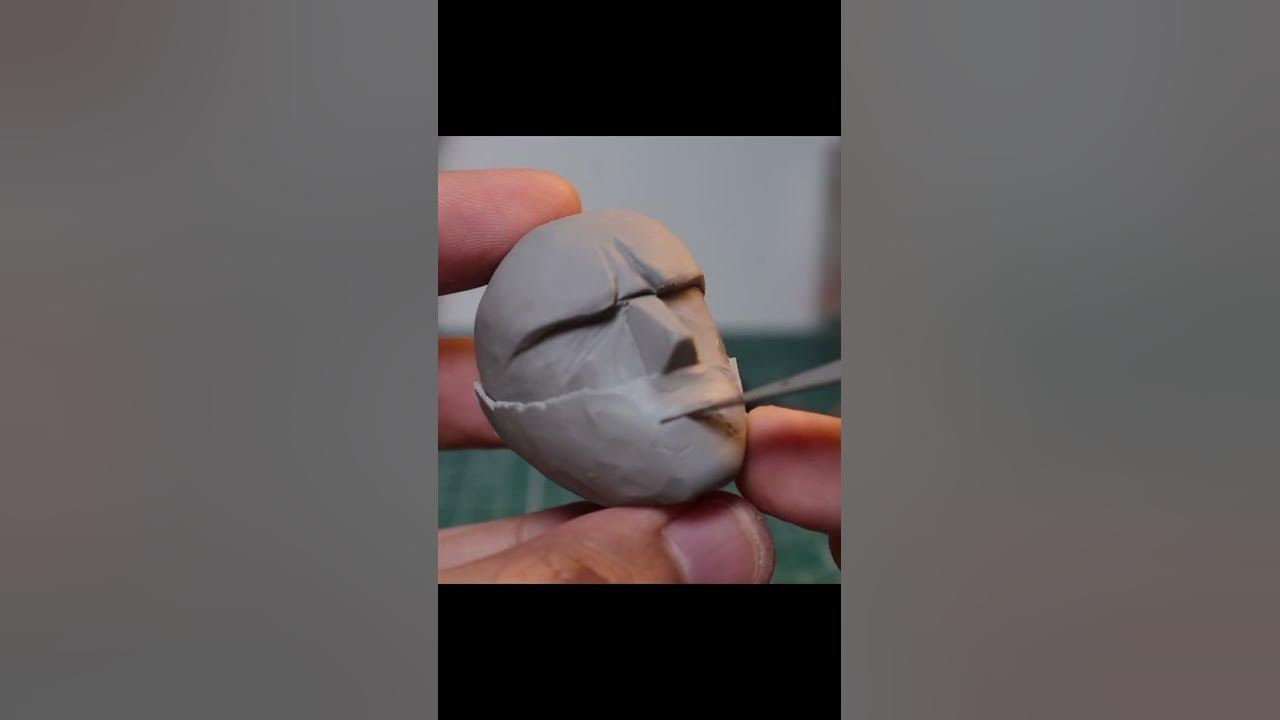 How to Sculpt Face, Sculpting John Wick with Clay