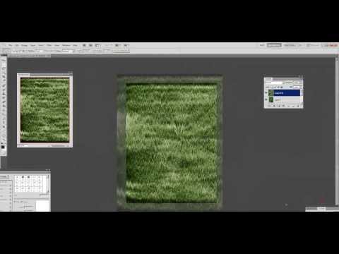 Create grass in photoshop(no brushes,texture or photo used)-photoshop tutorials