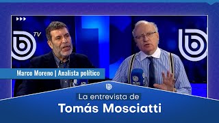 Marco Moreno y la política actual: 'La derecha apuesta al poder sin presentarse como opción viable'