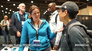 Why people attend the Microsoft 365 Community Conference