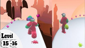 Blob runner gameplay iOS & android level  15-16