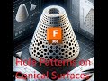Mastering Hole Patterns on Conical Surfaces with Fusion 360 thumbnail