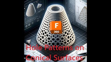 Mastering Hole Patterns on Conical Surfaces with Fusion 360