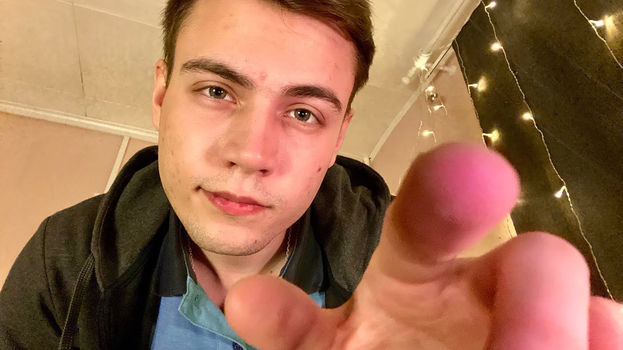 АСМР Ролевая игра случайно попал на массаж лица 😌 Визуальные триггеры со звуками рук и рта 💫