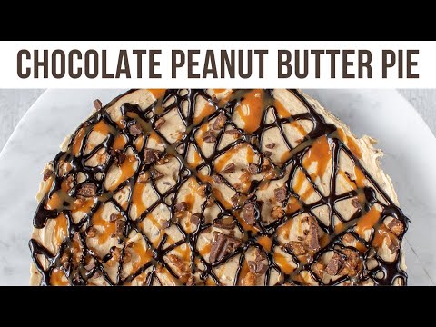 Chocolate Peanut Butter Pie | Chocolate Peanut Butter Pie Recipe | Bitrecipes