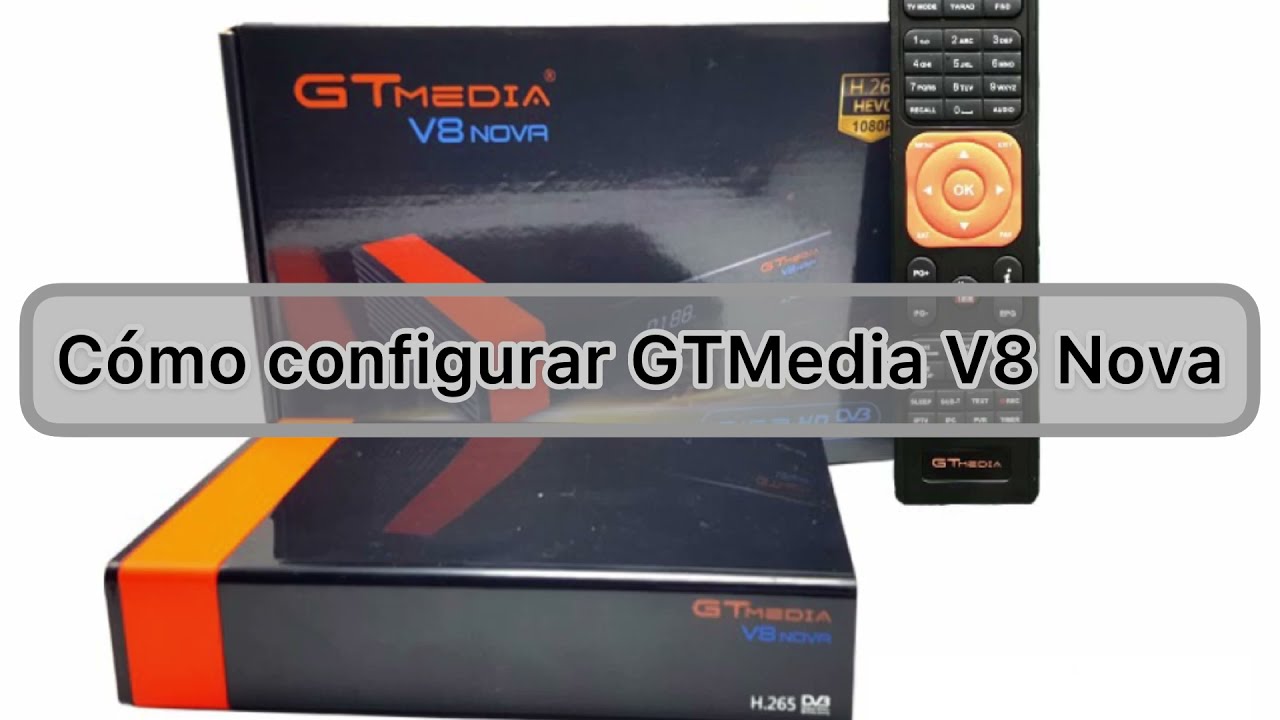 CÓMO CONFIGURAR GTMEDIA V8X Full HD 