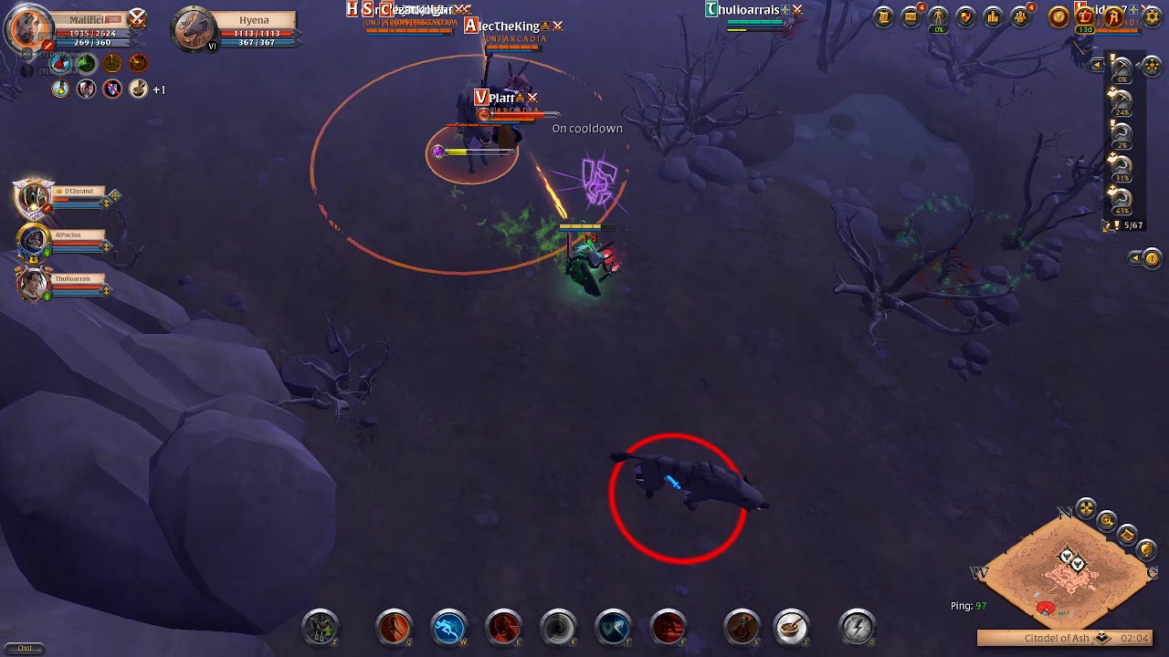 Albion 1 handed dagger pvp RageVamp buildMalific YouTube