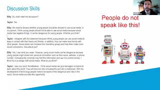 Monash College Introduction to Speaking Skills Virtual Classroom Demonstration (June 2021)