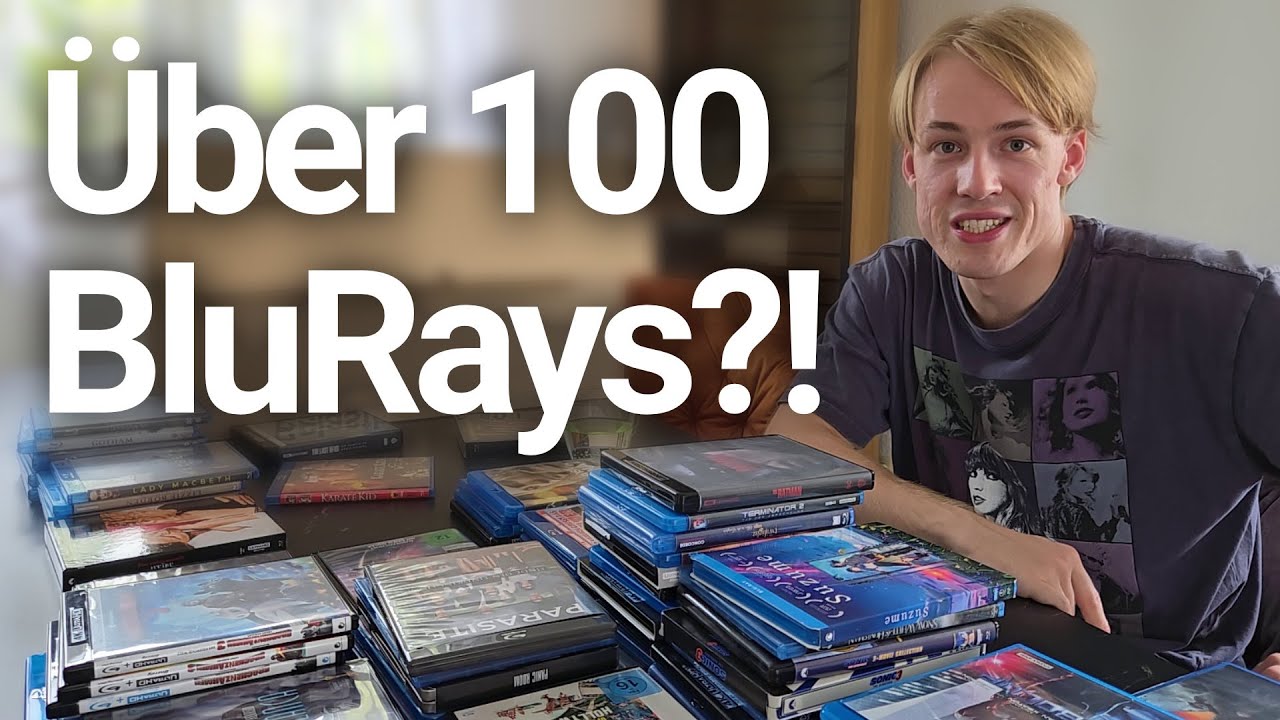 Das ist meine KOMPLETTE BluRay Sammlung! Naja fast. (Teil 1/2) | JonasZockt