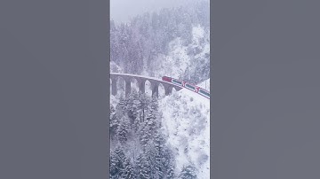 Glacier Express panoramic train - Swiss Alps, Switzerland