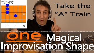 Jazz Improvisation Made Easy #1: Take the A Train With One Magic Shape For All Chords