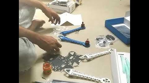 DIY quadcopter build using Pixhawk flight controller.