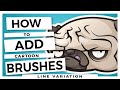 Adobe Illustrator CC Tutorial Adding Brushes