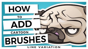 Adobe Illustrator Tutorial: Applying Cartoon Brushes