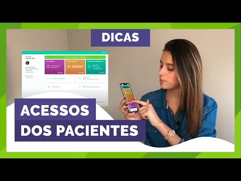 Acessos do paciente no Dietbox