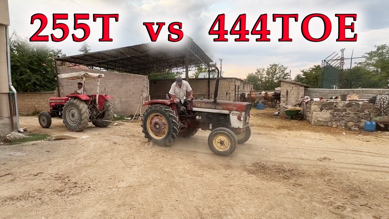 Massey Ferguson 255 Turbo ve International (Enter) 444 Çekişmesi