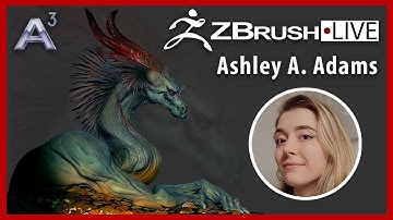 Creature & Character Concept Sculpting – Ashley A. Adams “A_Cubed” – ZBrush 2025