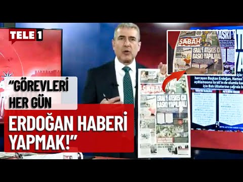 Sabah Gazetesi'nin Erdoğan 'propagandası'... Musa Özuğurlu sinirlerine hakim olamadı ve güldü