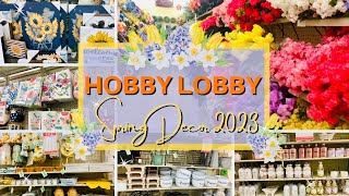 *New* 🌷Hobby Lobby Spring Decor 2023🌷Walkthrough