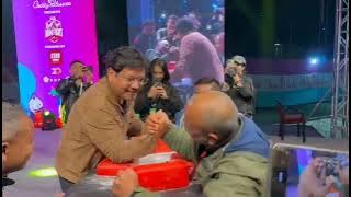 Meghalaya Chief Minister Conrad K Sangma visited different arena’s to soak in the festive vibe