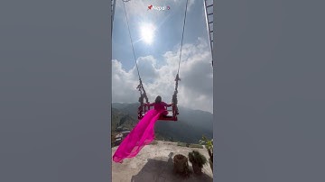Nepal Swing 🤯😱 #viralshort #minivlog #bengalivideo #shorts #trending #viral #swing #nepal