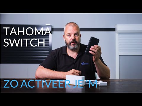 De Somfy Tahoma Switch - zo activeer je 'm