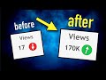 How to Get More Views on YouTube in 2 Minutes