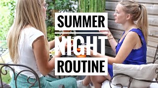Summer Night Routine en famille ☀️
