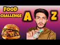 A to Z food challenge is too hard 🥵🥶🤯#challenge #food