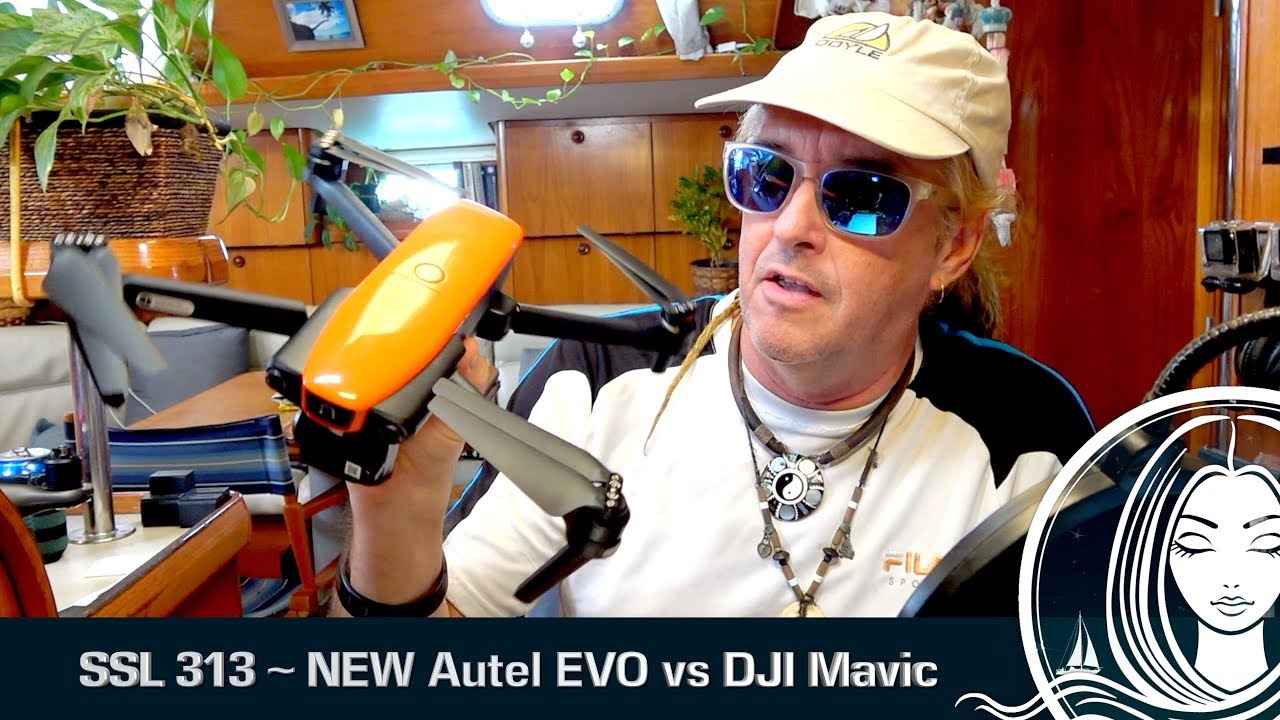 SSL 313 ~ TECH TIME ~ New AUTEL EVO vs DJI Mavic (in 4K UltraHD)