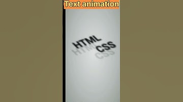 animation in text with html using in css project|| vs code || 👌🙃#programming #html #coding #css3