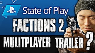 THE LAST OF US 2 MULTIPLAYER STATE OF PLAY TRAILER TODAY? Factions 2 / Part II Discussion